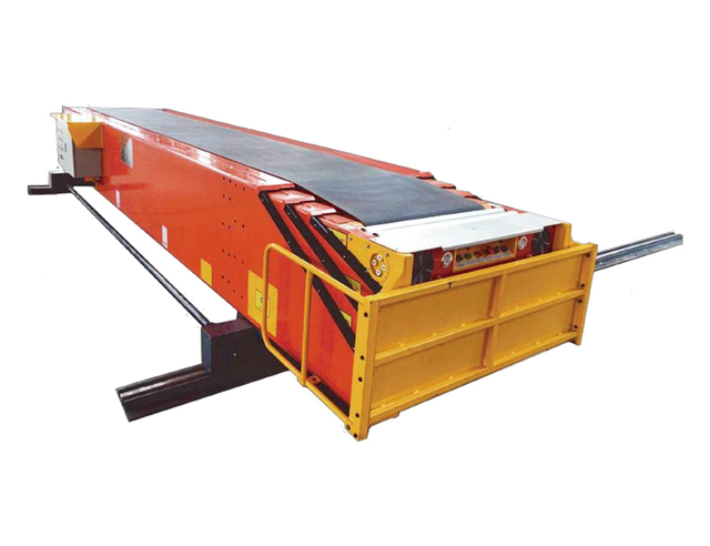 Orbital type telescopic belt conveyor